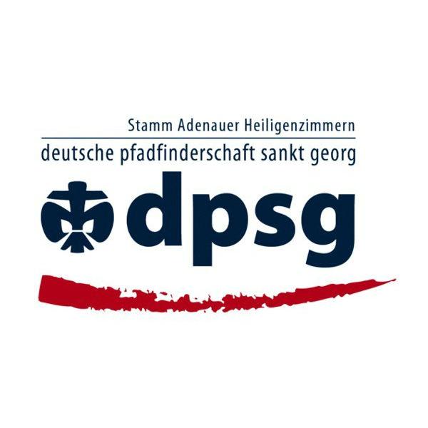 Logo Deutsche Pfadfinderschaft Sankt Georg Stamm Adenauer Heiligenzimmern, Schriftzug dpsg