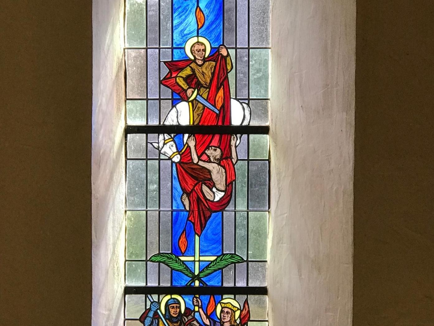 Fenster der Martinskirche Isingen
