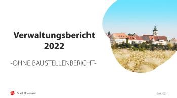 Titelbild Verwaltungsbericht 2022