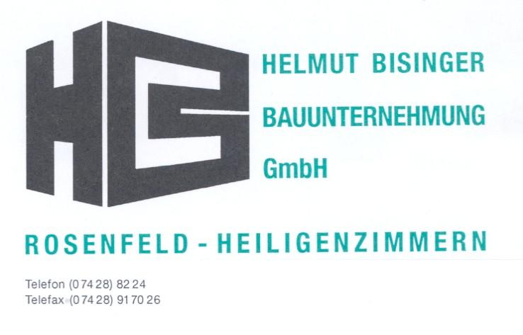 Logo Bisinger, Helmut, Bauunternehmung GmbH